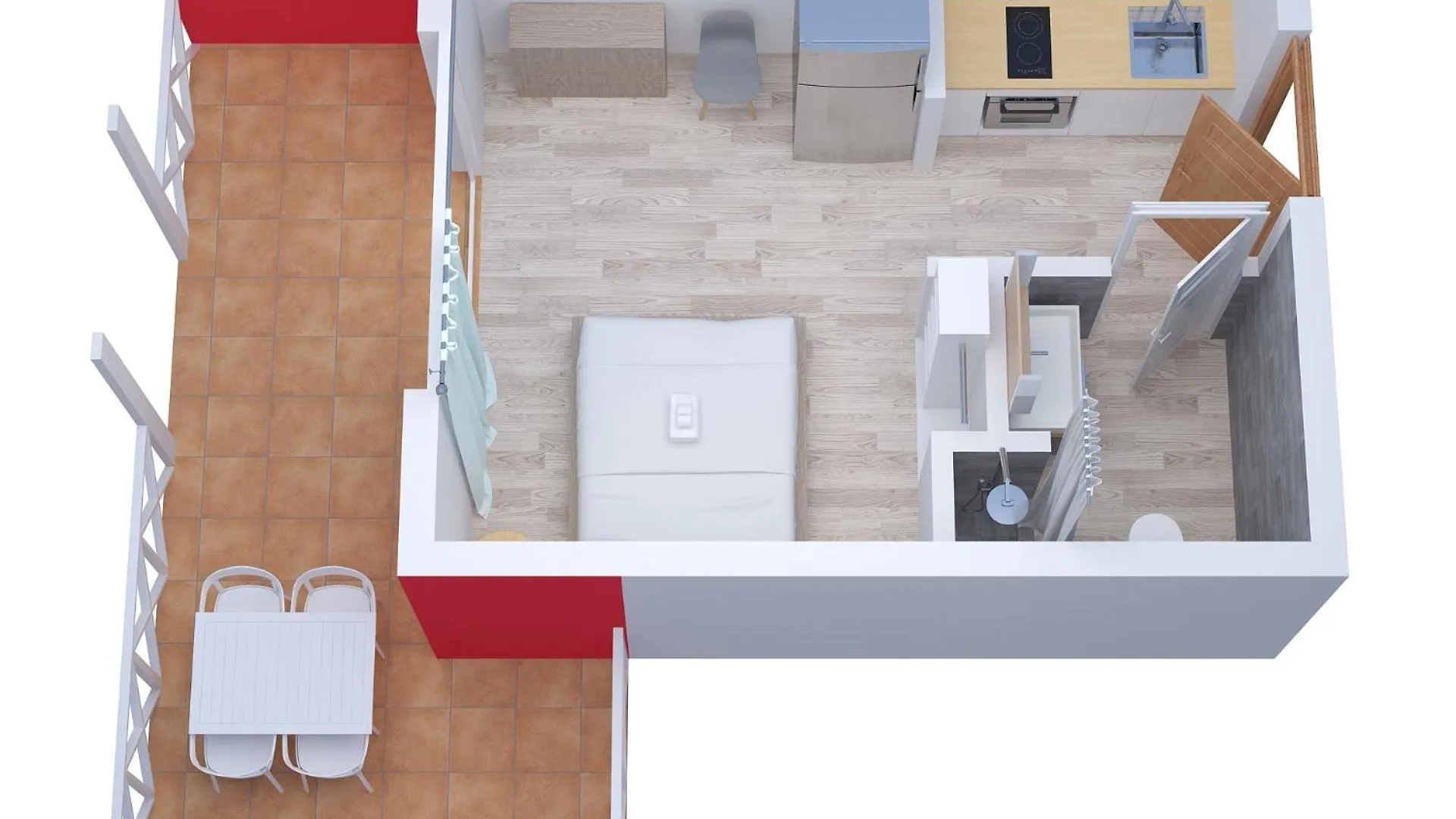 Résidence Ti'Kéol - Appartements avec terrasse 2 à 4 personnes, piscine Sainte-Anne
