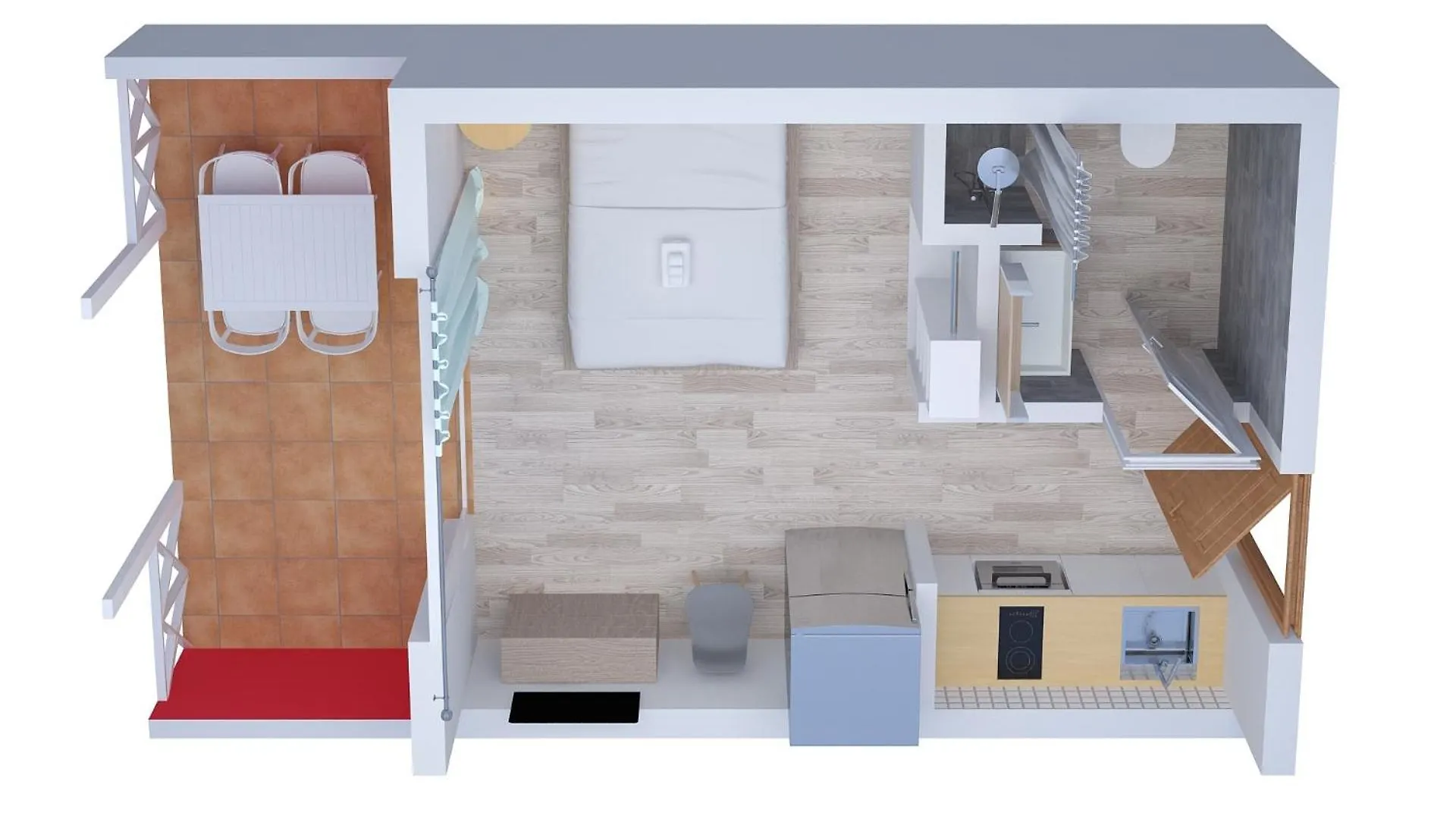 Résidence Ti'Kéol - Appartements avec terrasse 2 à 4 personnes, piscine Sainte-Anne