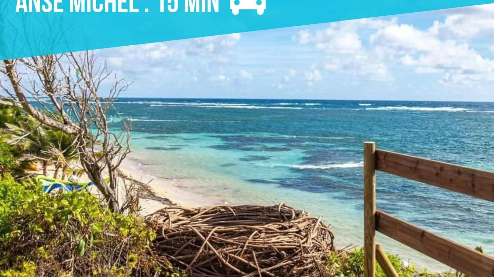 Résidence Ti'Kéol - Appartements avec terrasse 2 à 4 personnes, piscine Sainte-Anne Martinique
