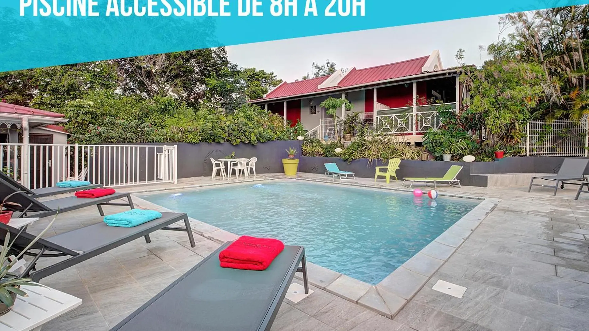 Résidence Ti'Kéol - Appartements avec terrasse 2 à 4 personnes, piscine Sainte-Anne Martinique